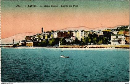 CPA Bastia - Le vieux Bastia - Entrée du Port (108253)