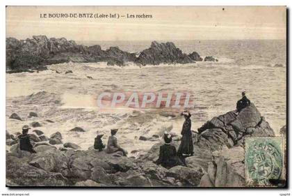 CPA Le Bourg de Batz Les rochers