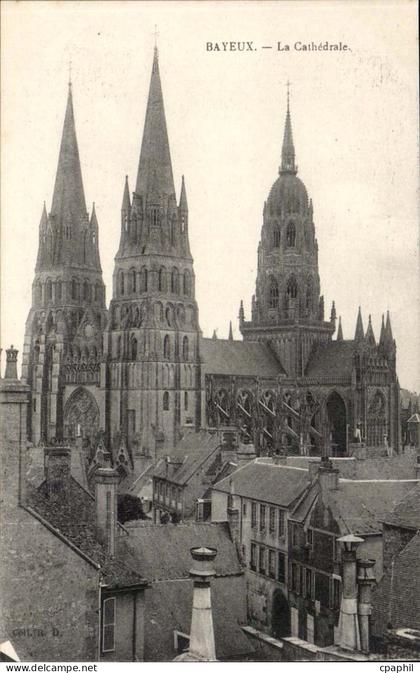 Bayeux - La cathedrale CPA