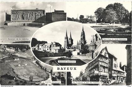 CPSM Bayeux vues multiples