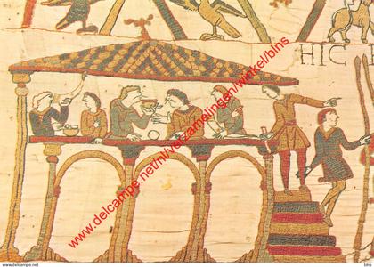 Tapisserie de Bayeux - Harold et ses compagnons - Bayeux - (14) Calvados