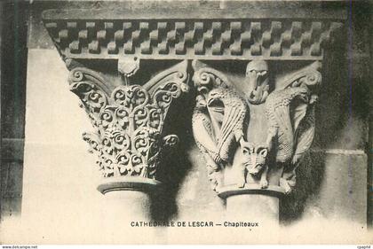 CPA Cathedrale de Lescar Chapiteaux