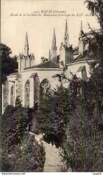 CPA Bazas Abside de la cathedrale