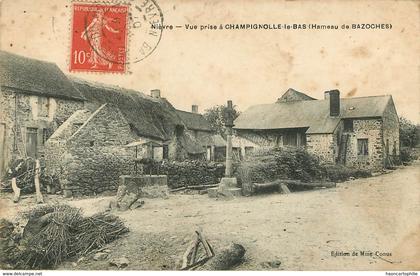 58 : Bazoches  : Champignole le bas