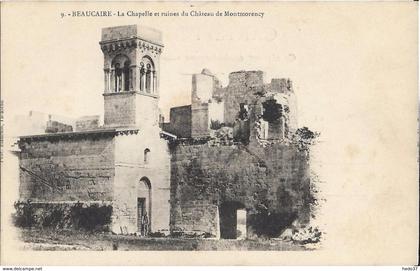 Beaucaire - La Chapelle et ruines du Château de Montmorency