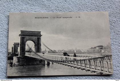 Beaucaire, le pont suspendu, Gard 30