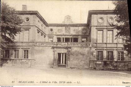 CPA Beaucaire L'Hotel De Ville
