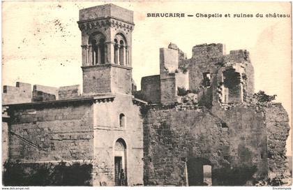 CPA-Carte Postale  France   Beaucaire Chapelle et ruines du Château 1927  VM53507ok
