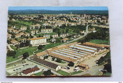 Cpm, Beaucourt, vue aérienne, Unelec, usine des Prés, Territoire de Belfort 90