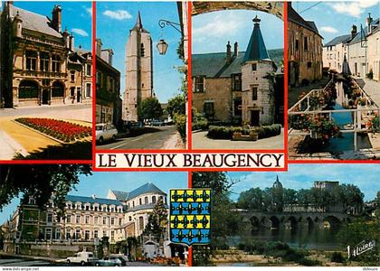 45 - Beaugency - Multivues - Blasons - CPM - Voir Scans Recto-Verso