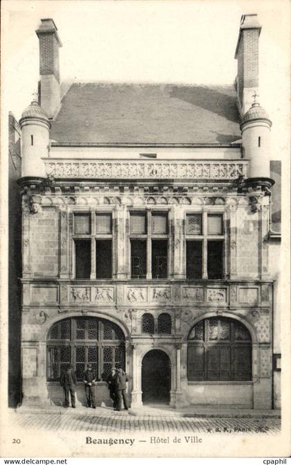 Beaugency CPA Hotel de ville
