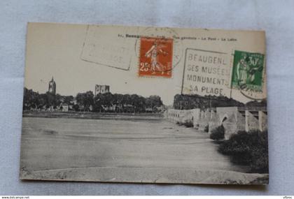 Beaugency, vue générale, le pont, la Loire, Loiret 45