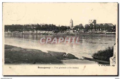 CPA Beaugency Vue generale (rive droite)