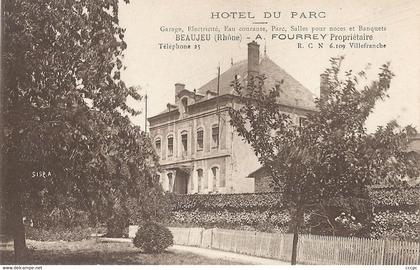 CPA Beaujeu Hôtel du Parc