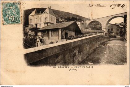 CPA Beaujeu - Pont Paradis (1036467)