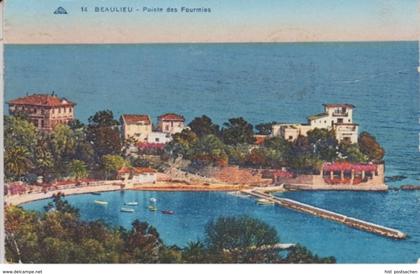 (1836) AK Beaulieu-sur-Mer, Pointe des Fourmies 1937