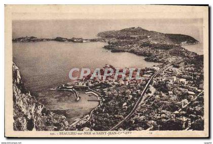 CPA Beaulieu sur Mer et Saint Jean Cap