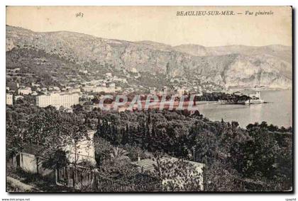 CPA Beaulieu sur Mer Vue generale
