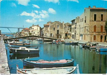 CPM Martigues La Venise Provencale Le canal St Sebastien