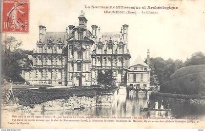 CPA Beaumesnil Le Château