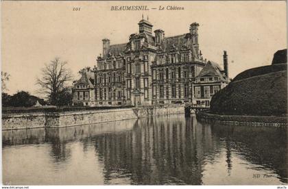 CPA BEAUMESNIL Le Chateau (1148565)