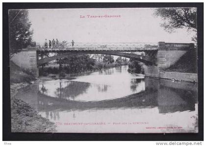 82 Beaumont-de-Lomagne pont gimone    D82D  K82013K  C82013C RH017073