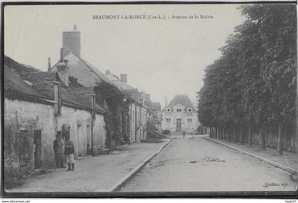 Beaumont la Ronce - Avenue de la Mairie