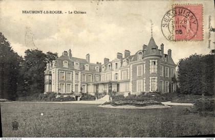 CPA Beaumont Le Roger Le Chateau