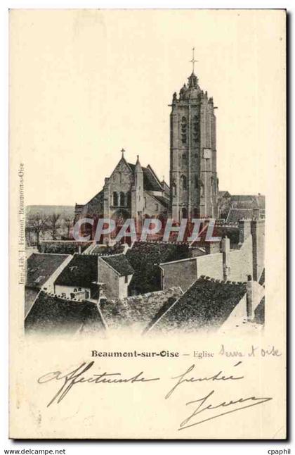 Val D'Oise-Beaumont-sur-Oise-Eglise -CPA