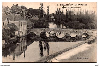 Beaumont sur Sarthe - Vieux Pont Romain