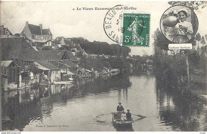 CPA Le Vieux Beaumont-sur-Sarthe