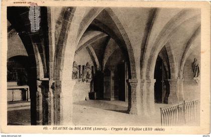 CPA BEAUNE la ROLANDE - Crypte de l'Église (270559)