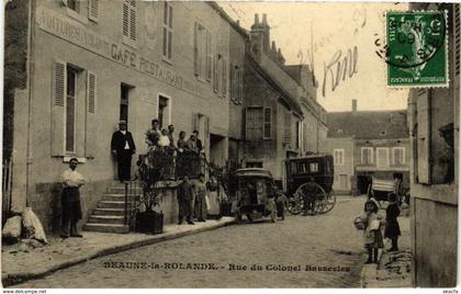 CPA BEAUNE-la-ROLANDE - Rue du Colonel Basseries (210420)