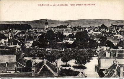 Beaune CPA Vue prise en ballon