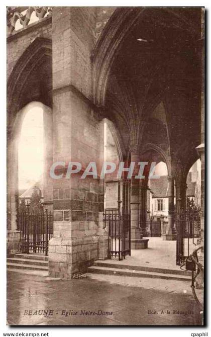 CPA Beaune Eglise Notre Dame