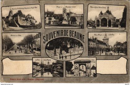 CPA BEAUNE - Souvenir collage (115973)
