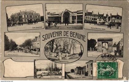 CPA BEAUNE - Souvenir collage (115976)