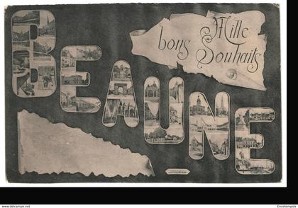 CPA  Carte Postale France- Beaune - Bons mille souhaits de Beaune - 1907- VM41798+