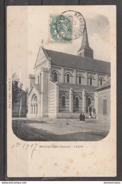 80 - BEAUQUESNE - L' Eglise