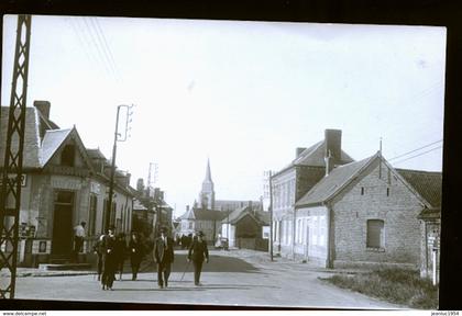 BEAUQUESNE CHAUSSEE DOULLENS PHOTO CARTE
