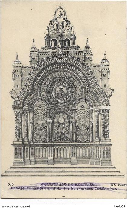 Cathédrale de Beauvais - Horloge monumentale