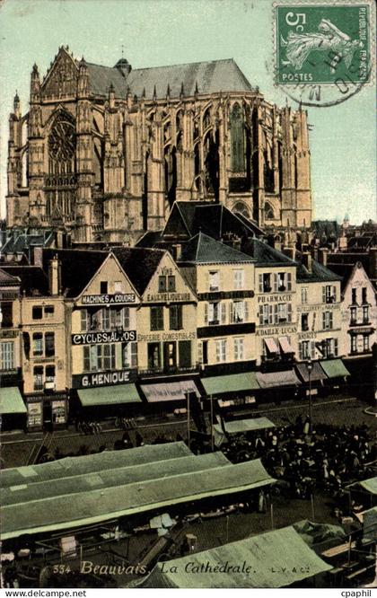CPA Beauvais La Cathedrale