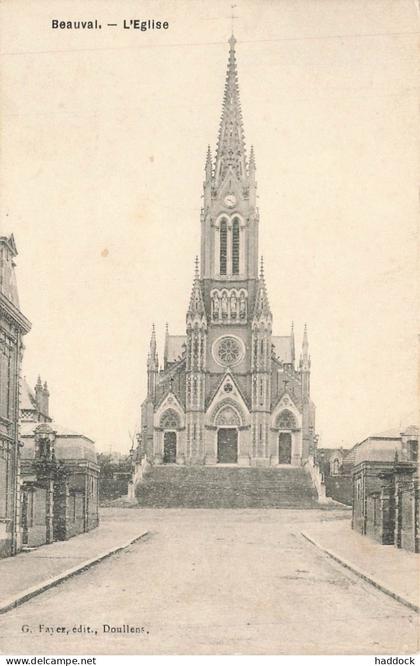 BEAUVAL : L'EGLISE