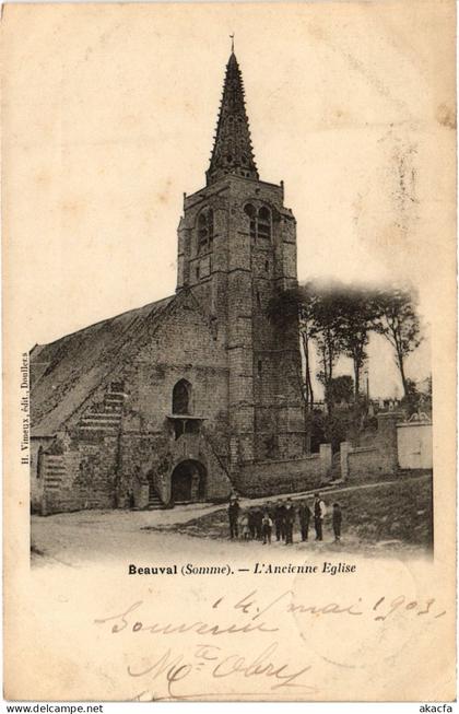 CPA Beauval eglise (1498711)