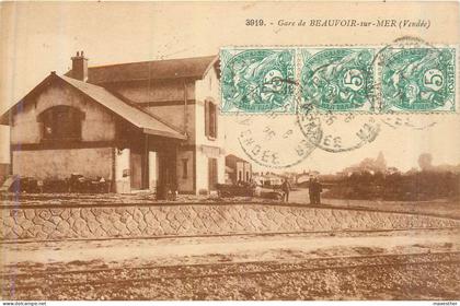 BEAUVOIR SUR MER la gare