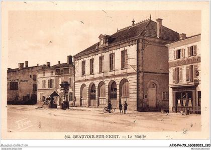 AFXP4-79-0336 - BEAUVOIR-SUR-NIORT - La mairie