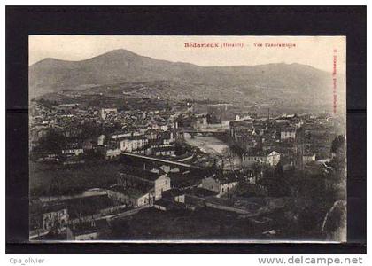 34 BEDARIEUX Vue Générale, ed Delestaing, 192?