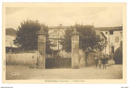 Cpa Vaucluse - Bédarrides - l'Hôtel Dieu