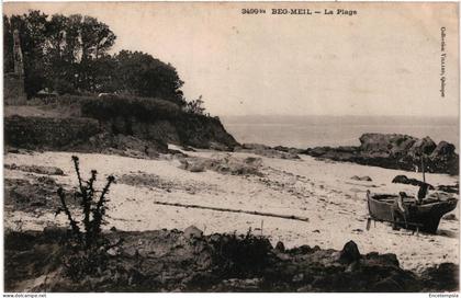 CPA  Carte Postale  France Beg Meil  La Plage    VM108197