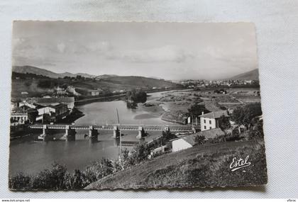Cpm, Behobie, frontière Franco Espagnole, la Bidassoa, Pyrénées atlantiques 64
